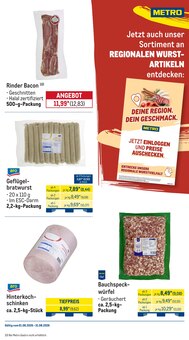 Bratwurst im aktuellen METRO Prospekt (Mönchengladbach) Bratwurst im METRO Prospekt "Monatsmix August" mit 44 Seiten (Mönchengladbach)