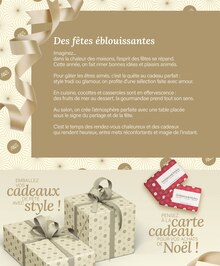 Prospectus Ambiance & Styles à Rezé, "Entre jolie déco et idées cadeaux, préparez un Noël en or.", 24 pages de promos valables du 10/11/2023 au 31/12/2023