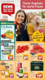 REWE Prospekt "Dein Markt" für Lage, 28 Seiten, 03.03.2025 - 08.03.2025