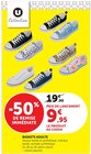 Baskets adulte - U COLLECTION - Super U à Nevers Baskets adulte - U COLLECTION en promo chez Super U Nevers à 9,95 €