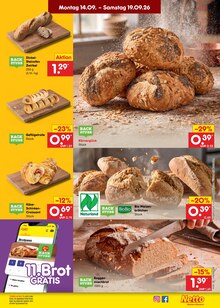 Brot im Netto Marken-Discount Prospekt "Aktuelle Angebote" mit 71 Seiten (Hamburg)