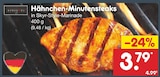 Netto Marken-Discount - Hähnchen-Minutensteaks Angebot im Prospekt Hähnchen-Minutensteaks bei Netto Marken-Discount im Prospekt "" für 3,79 €