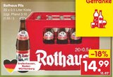 Rothaus Pils Angebote von Rothaus bei Netto Marken-Discount Baiersbronn für 14,99 €