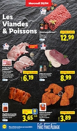 Poulet Angebote im Prospekt "PRIX EN BAISSE" von Lidl auf Seite 6