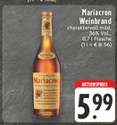 EDEKA Hopsten - Weinbrand Angebot im Prospekt Weinbrand bei EDEKA im Hopsten Prospekt für 5,99 €