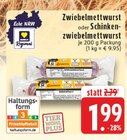 Aktuelle Wurst Angebote bei EDEKA in Leverkusen Aktuelles Zwiebelmettwurst Angebot bei EDEKA in Leverkusen ab 1,99 €
