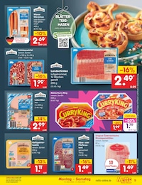 Currywurst Angebot & Preis im aktuellen Netto Marken-Discount Prospekt Currywurst Angebot im aktuellen Netto Marken-Discount Prospekt auf Seite 9