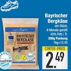 Bayrischer Bergkäse im EDEKA Prospekt Bayrischer Bergkäse von im aktuellen EDEKA Prospekt für 2,49 €