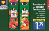 Tomatensaft oder Tomaten-Gemüse-Mix im EDEKA Prospekt Tomatensaft oder Tomaten-Gemüse-Mix von EDEKA im aktuellen EDEKA Prospekt für 1,29 €