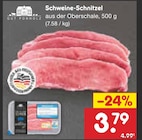 Schweine-Schnitzel Angebote von GUT PONHOLZ bei Netto Marken-Discount Stuttgart für 3,79 €