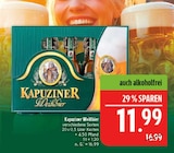 Weißbier im Angebot bei Marktkauf in Borna Weißbier Angebote von Kapuziner bei Marktkauf Borna für 11,99 €