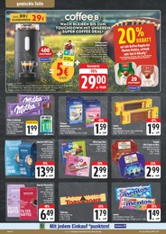 E center Kaffeevollautomat im Prospekt 