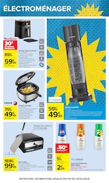 Prix et réduction Friteuse Électrique dans le prospectus Carrefour en cours Offre Friteuse Électrique dans le catalogue Carrefour du moment à la page 73