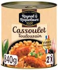 Cassoulet toulousain cuisiné à la graisse de canard - RAYNAL ET ROQUELAURE en promo chez Intermarché Cassoulet toulousain cuisiné à la graisse de canard - RAYNAL ET ROQUELAURE dans le catalogue Intermarché