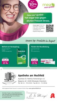 Aktueller mea - meine apotheke Prospekt für Wiesbaden mit  Seiten