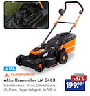 Akku-Rasenmäher LM C40B von Yard Force für 199,00 € bei ALDI Nord im Angebot Akku-Rasenmäher LM C40B von Yard Force im aktuellen ALDI Nord Prospekt