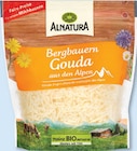 Gauda, Mozzarella oder Emmentaler von Alnatura im aktuellen budni Prospekt