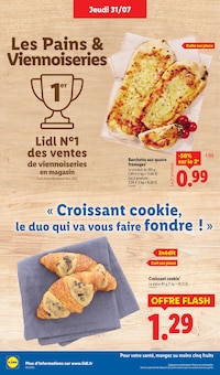 Promotion Table Cuisine dans le prospectus Lidl, valable du 31/07/2025 au 06/08/2025 Promo Table Cuisine dans le catalogue Lidl du moment à la page 8