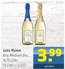 Dry Angebote von Jules Mumm bei Getränke Arena Herne für 3,99 €
