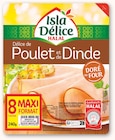 Délice de poulet et de dinde doré au four 8 tranches - ISLA DÉLICE à 2,29 € dans le catalogue Netto