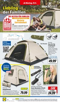 Camping im Lidl Prospekt "LIDL LOHNT SICH" mit 63 Seiten (Mönchengladbach)