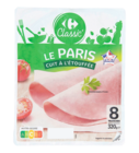 Jambon de Paris cuit à l'étouffée - CARREFOUR CLASSIC' à 3,65 € dans le catalogue Carrefour Market