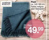 Plaid im Angebot bei Opti-Wohnwelt in Schwäbisch Gmünd Plaid Angebote von Schöner Wohnen bei Opti-Wohnwelt Schwäbisch Gmünd für 49,99 €