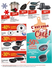 Tefal Angebote im Prospekt "C'est vous le Chef !" von Cora auf Seite 2