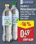 Mineralwasser im ALDI Nord Prospekt Mineralwasser von Rheinfels im aktuellen ALDI Nord Prospekt für 0,49 €