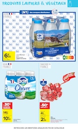 Prix et réduction Lait De Montagne dans le prospectus Carrefour Market en cours Offre Lait De Montagne dans le catalogue Carrefour Market du moment à la page 9