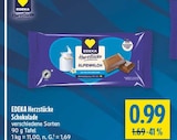 Herzstücke Alpenmilch Schokolade Angebote von EDEKA bei diska Freiberg für 0,99 €