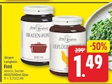 Fond von Jürgen Langbein für 1,49 € bei EDEKA im Angebot Fond von Jürgen Langbein im aktuellen EDEKA Prospekt