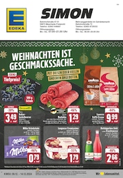 EDEKA Prospekt für Meschede (Kreis- und Hochschulstadt): "Aktuelle Angebote", 28 Seiten, 09.12.2024 - 14.12.2024