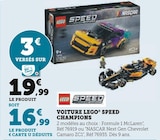 Voiture LEGO Speed Champions - LEGO en promo chez Super U Troyes à 16,99 €