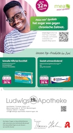 mea - meine apotheke Prospekt für Memmingen: "Unsere Juni-Angebote", 4 Seiten, 01.06.2026 - 30.06.2026
