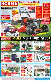 Akku Rasenmäher Angebot im aktuellen Norma Prospekt auf Seite 1