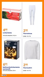 Action Lichterkette im Prospekt 