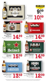 Bier im E center Prospekt "Aktuelle Angebote" mit 68 Seiten (Frankfurt (Main))