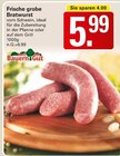 Frische grobe Bratwurst im Angebot bei WEZ in Löhne Frische grobe Bratwurst Angebote von Bauern Gut bei WEZ Löhne für 5,99 €