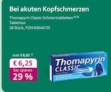 Classic Schmerztabletten bei mea - meine apotheke im Prospekt "" für 6,25 €
