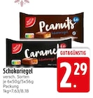 Peanuts Schokoriegel im EDEKA Prospekt Peanuts Schokoriegel von Gut & Günstig im aktuellen EDEKA Prospekt für 2,29 €