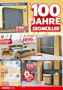 Kleiderschrank im Segmüller Prospekt "100 JAHRE SEGMÜLLER" mit 6 Seiten (München)