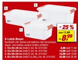 K-Latch-Boxen Angebote bei toom Baumarkt Hagen für 8,99 €