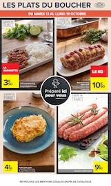 Promos Grill Viande dans le catalogue "AU COEUR DU GOÛT" de Carrefour à la page 29 Promos Grill Viande dans le catalogue "AU COEUR DU GOÛT" de Carrefour à la page 29