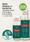 Deospray oder Deo Roll-On von Speick im aktuellen V-Markt Prospekt für 4,75 €