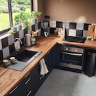 Plan de travail pré-huilé Acacia lamellé L.250 x l.65 cm, Ep.36 mm - Leroy Merlin à 99,00 € dans le catalogue LEROY MERLIN