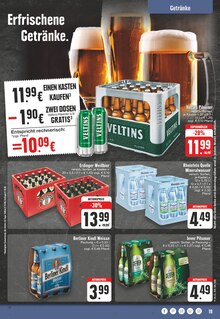 Bier im EDEKA Prospekt "Aktuelle Angebote" mit 24 Seiten (Alsdorf)