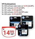 Druckerpatrone Nr. 305 schwarz im Angebot bei GLOBUS in Jena Druckerpatrone Nr. 305 schwarz Angebote von HP bei GLOBUS Jena für 14,99 €