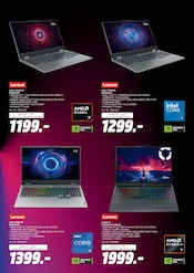 Lenovo Angebote im Prospekt "DAS ZUHAUSE FÜR ECHTE GAMER & CREATOR" von MediaMarkt Saturn auf Seite 5