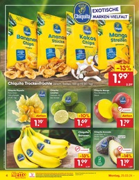 Bananen im Netto Marken-Discount Prospekt "Aktuelle Angebote" auf Seite 4